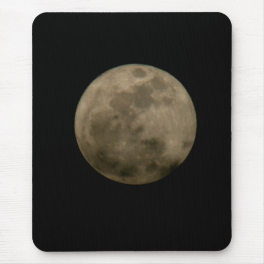 Full Moon Mousepad Muismat (Voorkant)