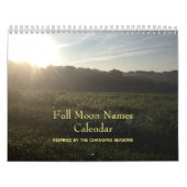 Full Moon Names Calendar Kalender (Hoes)