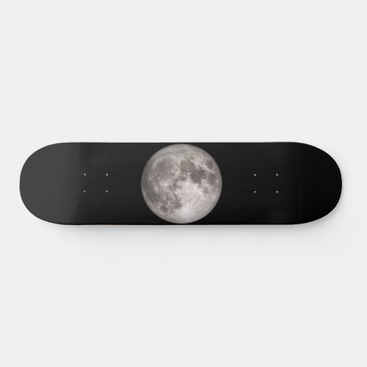 Full moon NASA-afbeelding Persoonlijk Skateboard (Horizontaal)