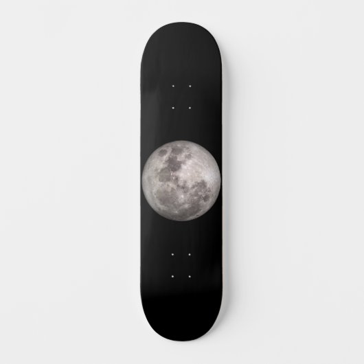 Full moon NASA-afbeelding Persoonlijk Skateboard (Voorkant)