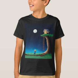 Full Moon Night Sky T-Shirt