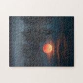 Full Moon November in Scalenghe, Italië Legpuzzel (Horizontaal)