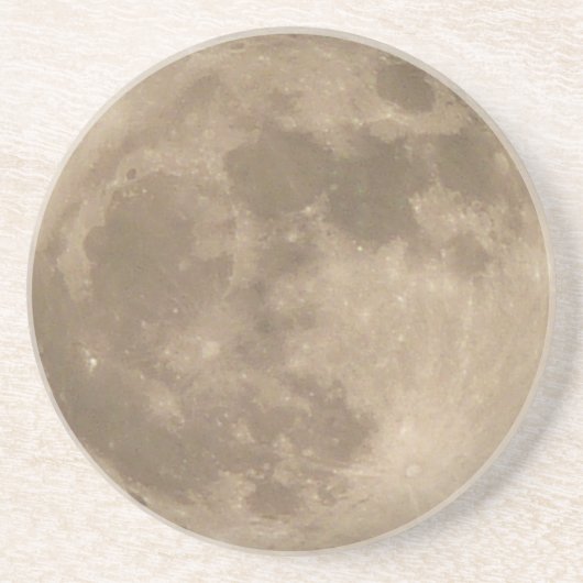 Full Moon Onderzetters Astrology Full Moon Gifts D (Voorkant)