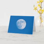 Full Moon Over The City Of Montreal Kaart (Gele Bloem)