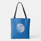 Full Moon Over The City of Montreal Tote Bag (Achterkant)