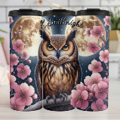Full Moon Owl Thermosbeker