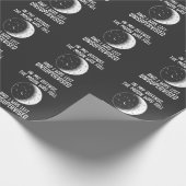 Full Moon Pagan Witch Wiccan Quote Cadeaupapier (Hoek)