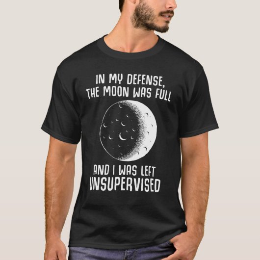 Full Moon Pagan Witch Wiccan Quote T-shirt (Voorkant)