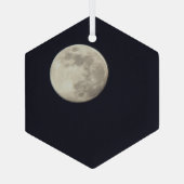 Full Moon Photo Ornament (Achterkant)