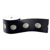 Full Moon Photo Ribbon Grosgrain Lint