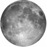 Full Moon Photo Sculpture Staand Fotobeeldje<br><div class="desc">Fotosculptuur van een volle maan</div>