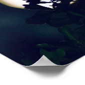 Full Moon Photography Poster print voor framing (Hoek)