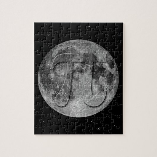 Full Moon Pi Day Fun Legpuzzel (Verticaal)