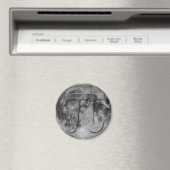 Full Moon Pi Day Fun Magneet (Insitu (Vaatwasser))