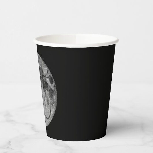 Full Moon Pi Day Fun Papieren Bekers (Links)