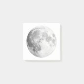 Full Moon Post It Notes / White (Voorkant)