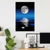 Full moon poster (Thuiskantoor)