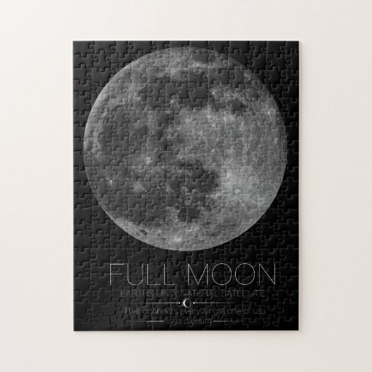 Full Moon Puzzle Legpuzzel (Verticaal)