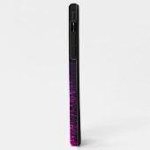 Full-moon reflectie paars Case-Mate iPhone case (Achterkant/links)