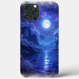 Full Moon Reflection iPhone 13 Pro Max Hoesjes