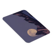 Full Moon Rises | Chugach Mountains Alaska Magneet (Rechterzijde)