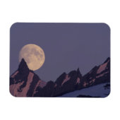 Full Moon Rises | Chugach Mountains Alaska Magneet (Horizontaal)