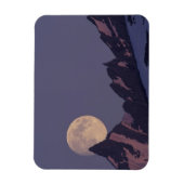Full Moon Rises | Chugach Mountains Alaska Magneet (Verticaal)