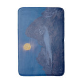 Full Moon Rising Grand Teton Driggs, Idaho Badmat (Voorkant Verticaal)