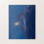 Full Moon Rising Grand Teton Driggs, Idaho Legpuzzel (Verticaal)
