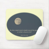 Full Moon Robert Browning Quote Muismat (Met muis)