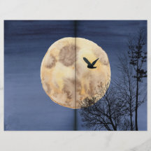 Full-moon scrapbook