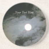 Full Moon Sky  Drink Onderzetter (Voorkant)