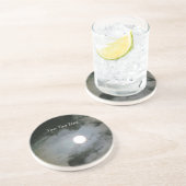 Full Moon Sky  Drink Onderzetter (Zijkant)