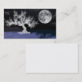 Full Moon Splendor Visitekaartjes, 100 stuks Visitekaartje (Voorkant / Achterkant)