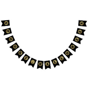 Full Moon, Spooky Halloween Bunting Vlaggetjes