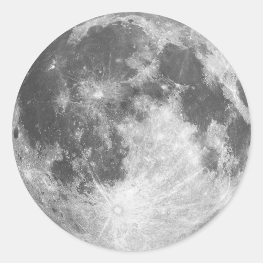 Full Moon Sticker (Voorkant)