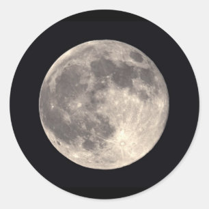 Full Moon Sticker