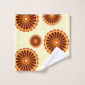 Full Moon Sunburst Deken Ontwerp Bad Handdoek (Wasdoekje)