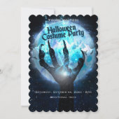 Full Moon Transformation Halloween Kaart (Voorkant)