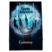 Full Moon Transformation Halloween Medium Cadeauzakje (Achterkant)