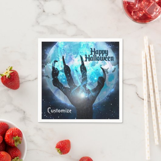 Full Moon Transformation Halloween Servet (Insitu)