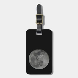 Full Moon Travel Bagagelabel