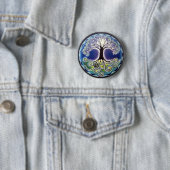 Full Moon Tree of Life Button (In situ)