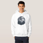 Full Moon Wilderness Forest Hoodie (Voorkant volledig)