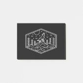 Full Moon Wolf 3 Post-it® Notes (Voorkant)