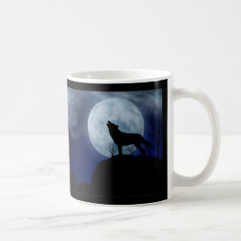 Full Moon Wolf Koffiemok