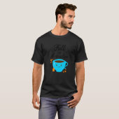 Full Of Anxiety Tea Tea Drinker Cup Of Tea Brewin T-shirt (Voorkant volledig)