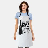 Full of Christmas Beer and Cheer | Funny Drinking Schort (Gedragen)