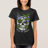 Full Of Death  Skull Botanical T-shirt (Voorkant)