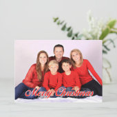 Full Photo 7x5 Christmas Card Feestdagenkaart (Staand voorkant)